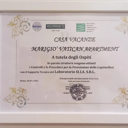 דירה Marigio Vatican *